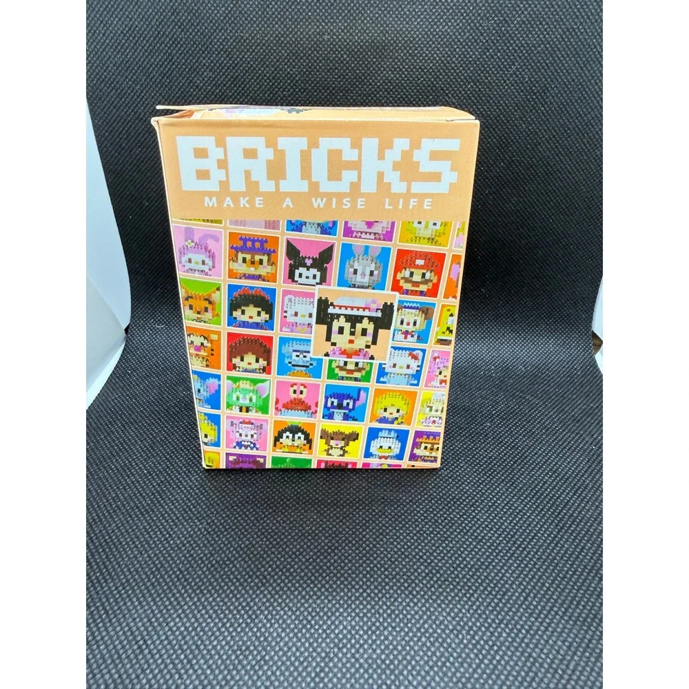 Bricks Make A Wise Life M3012 Minnie Mouse 185pcs Building Block Set New